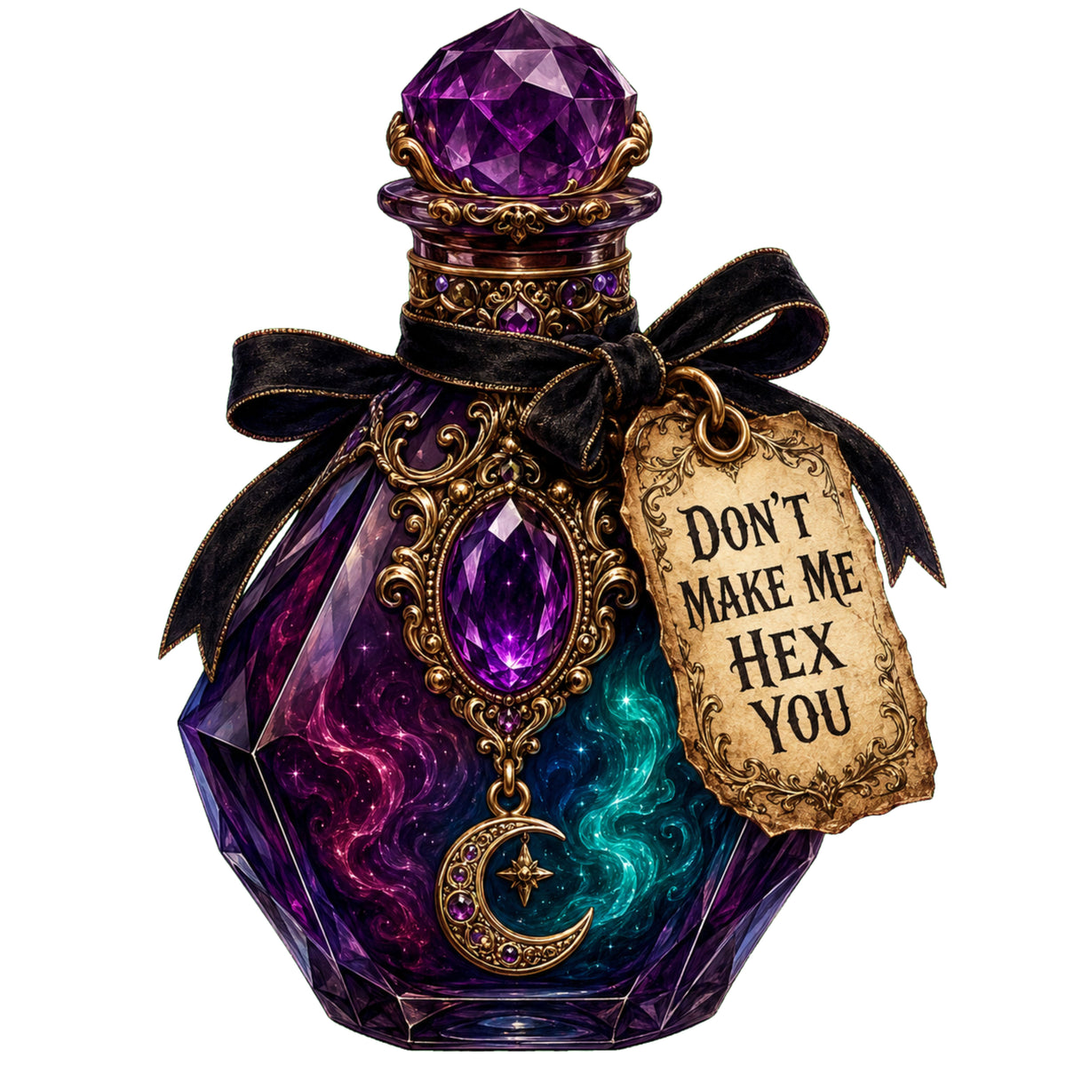 Don’t Make Me Hex You – Limited-Edition Acrylic Cover Minder