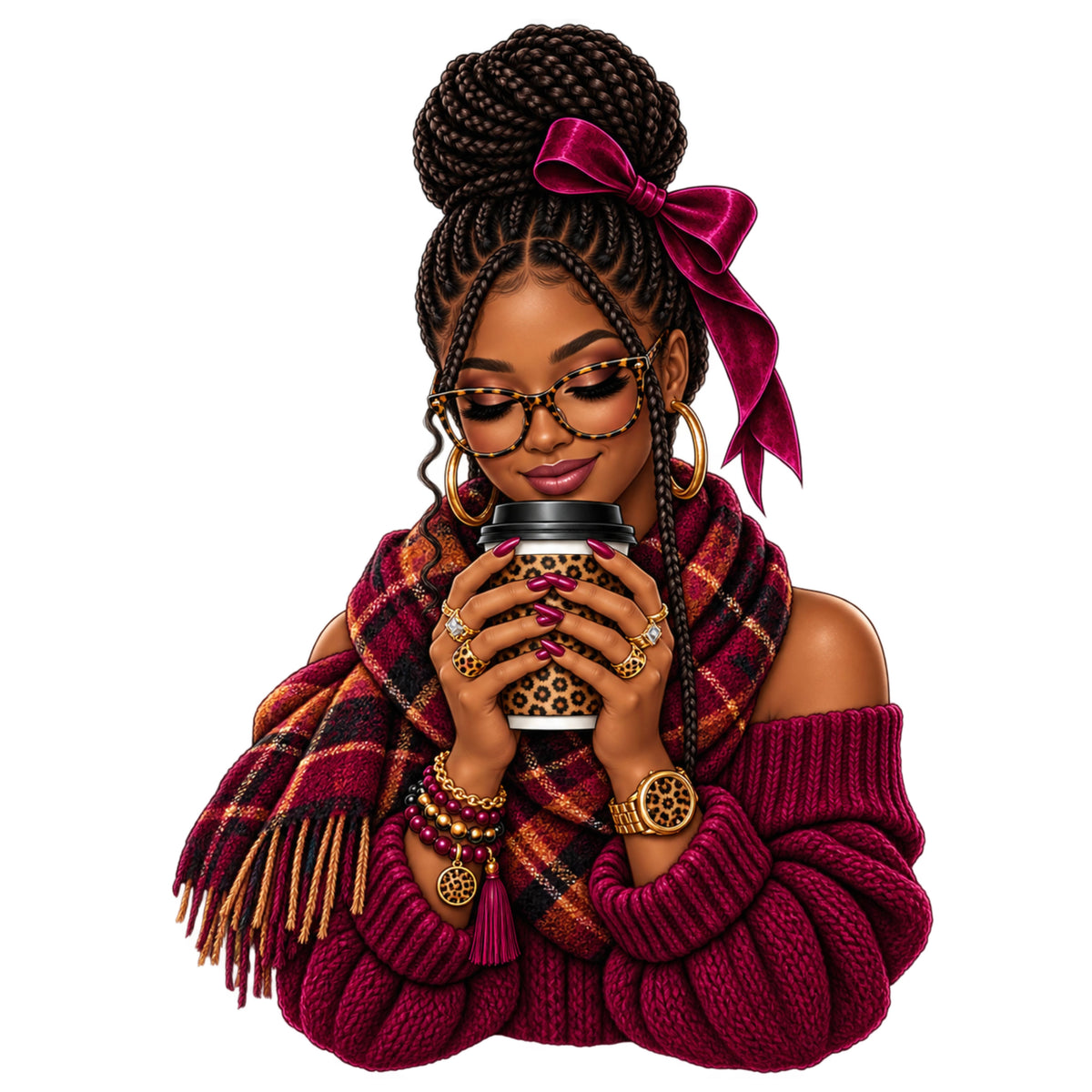 Sipping Pretty – Fall Cover Minder