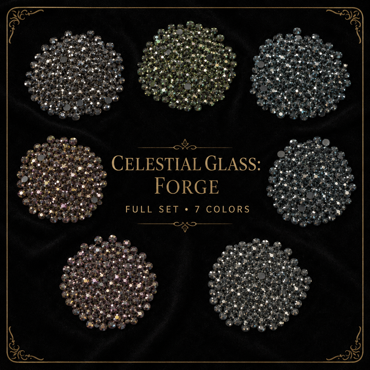 Celestial Glass: Forge – Full Set | 7 Colors