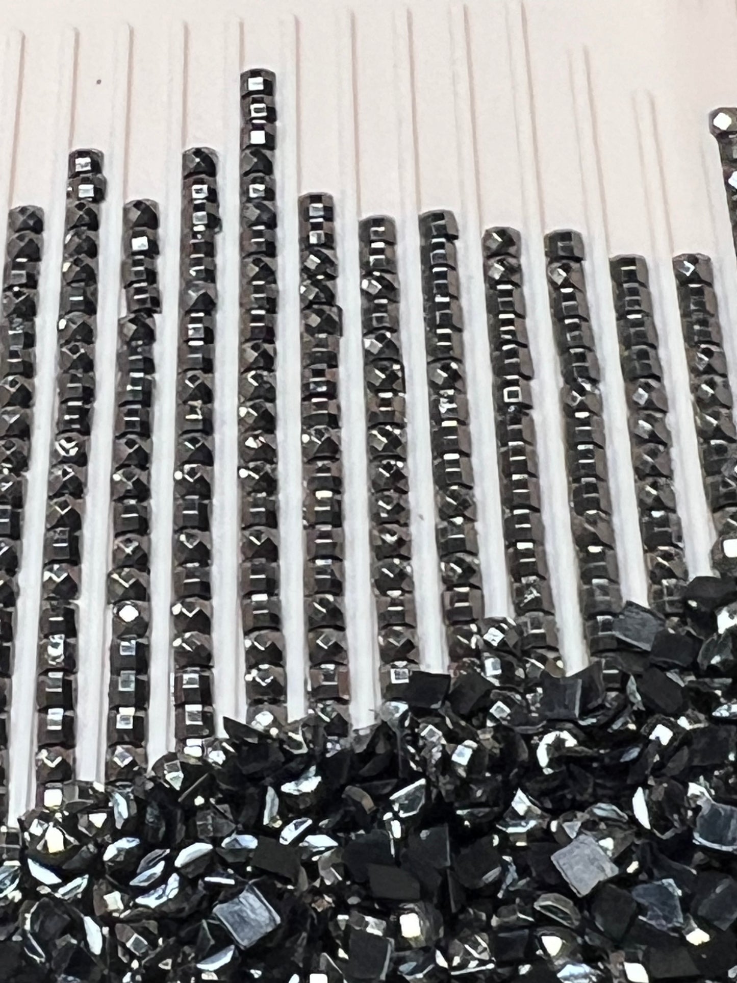 Metal Luxe Square - Gunmetal