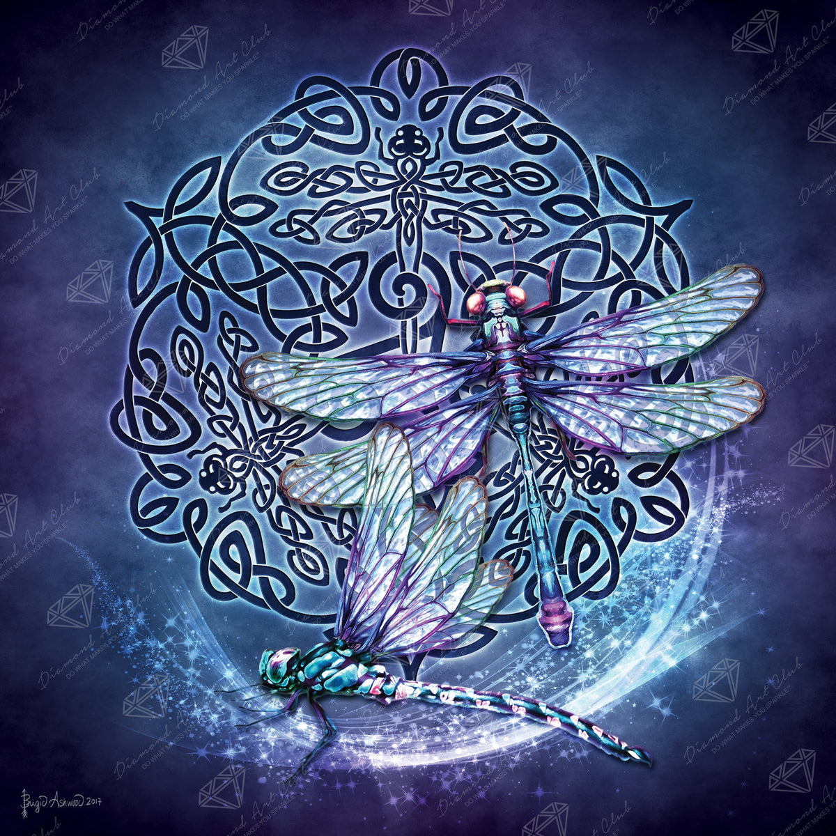Celtic Dragonfly - Brigid Ashwood - Diamond Art Club