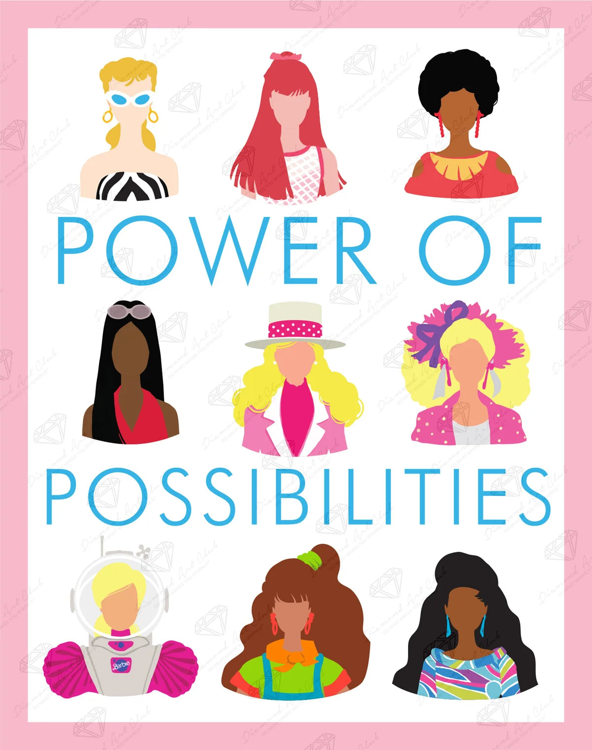 Power of Possibilities - Barbie - Diamond Art Club