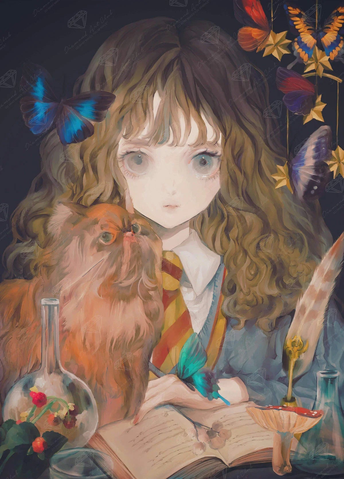 Schoolwork and Friends - Harry Potter - Diamond Art Club