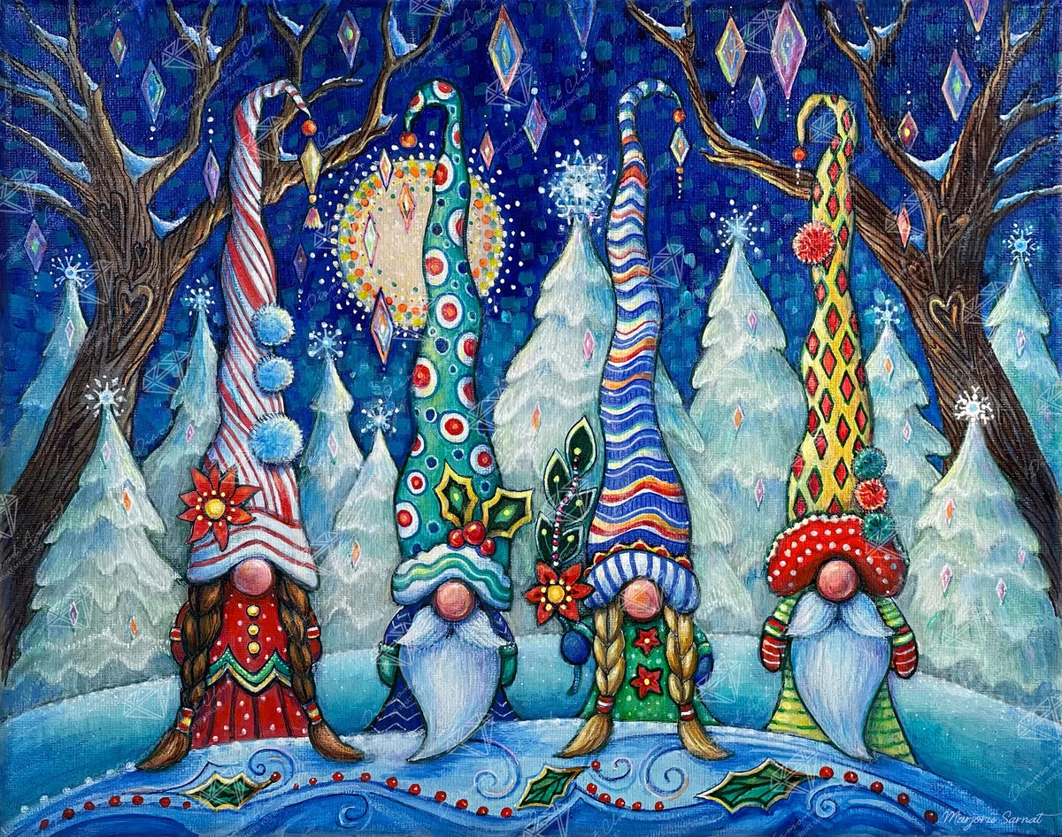 Under a Magical Moon - Marjorie Sarnat - Diamond Art Club