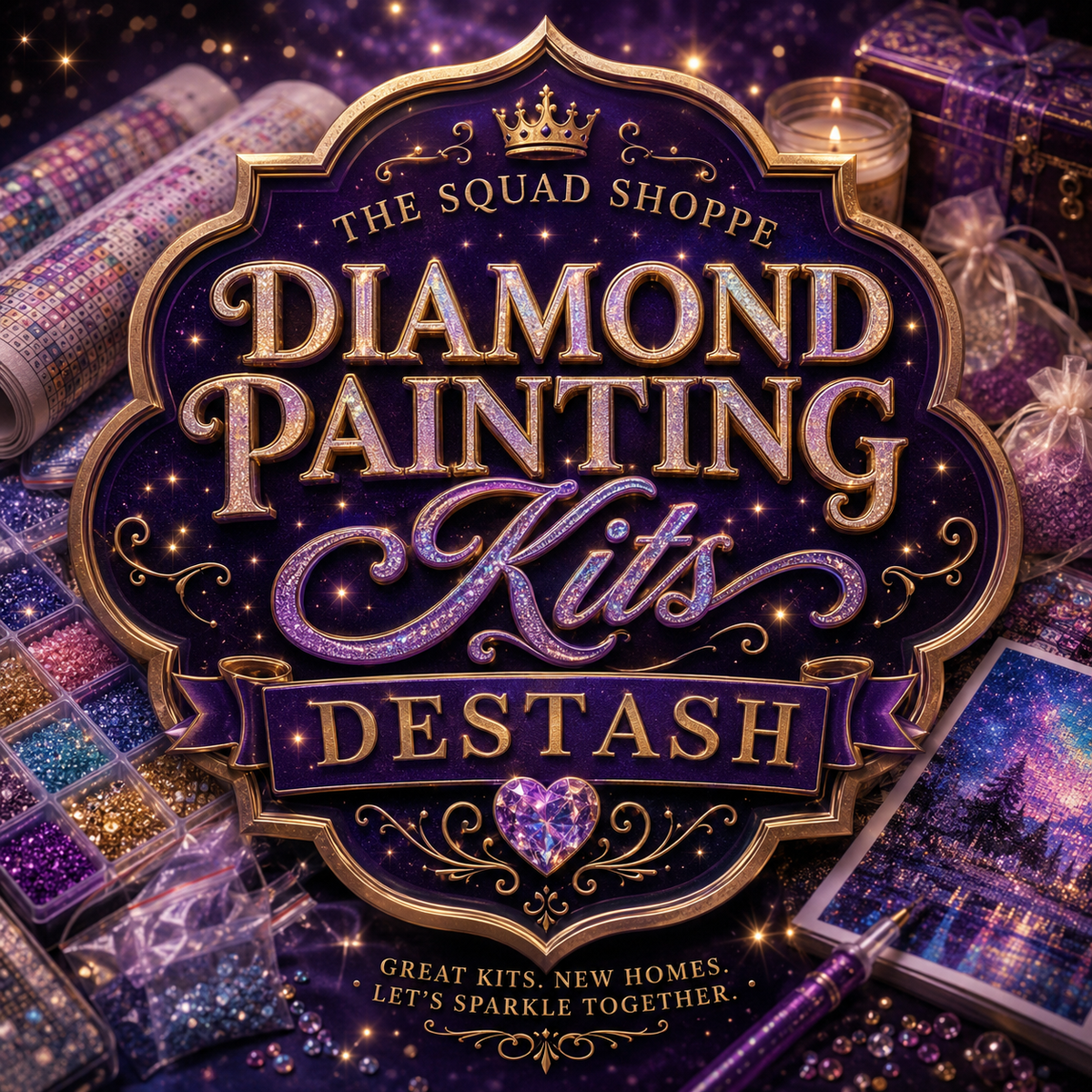 Diamond Painting Kit Destash