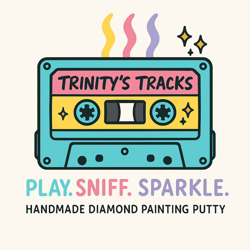 🎵 Trinity’s Tracks – Diamond Painting Putty with a Beat! 🎵