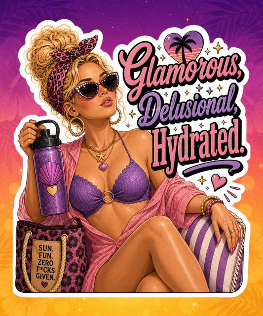 Glamorous, Delusional, Hydrated