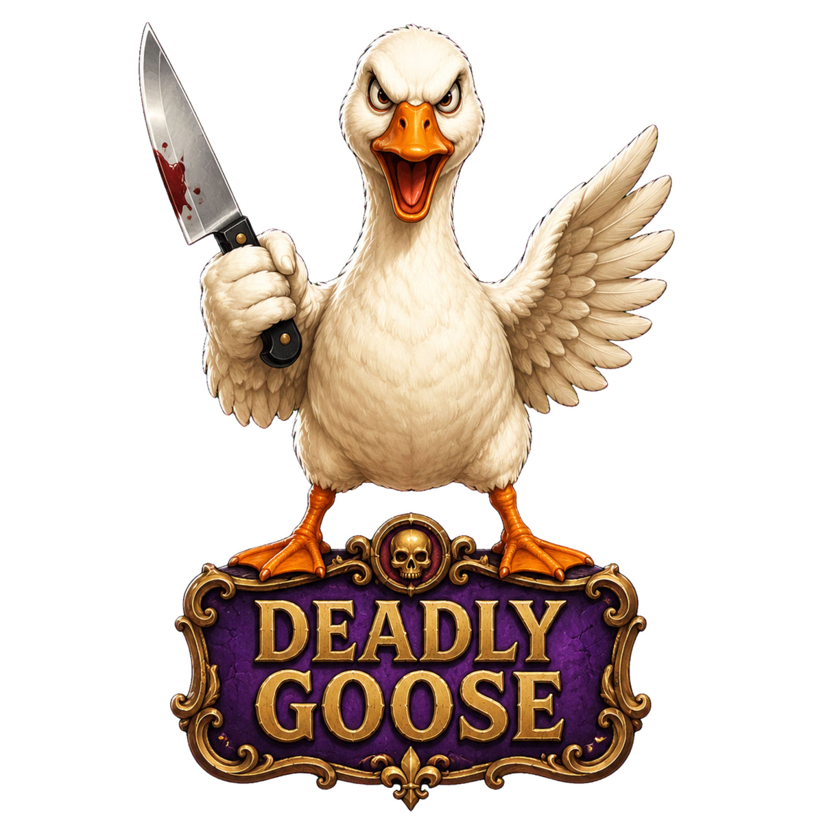 Deadly Goose – Limited-Edition Acrylic Cover Minder