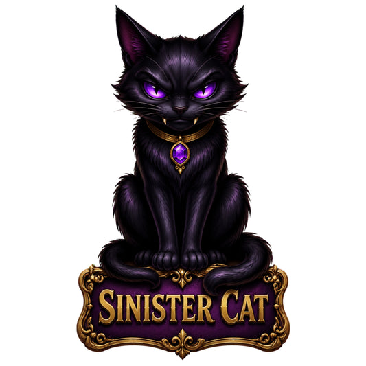 Sinister Cat – Limited-Edition Acrylic Cover Minder