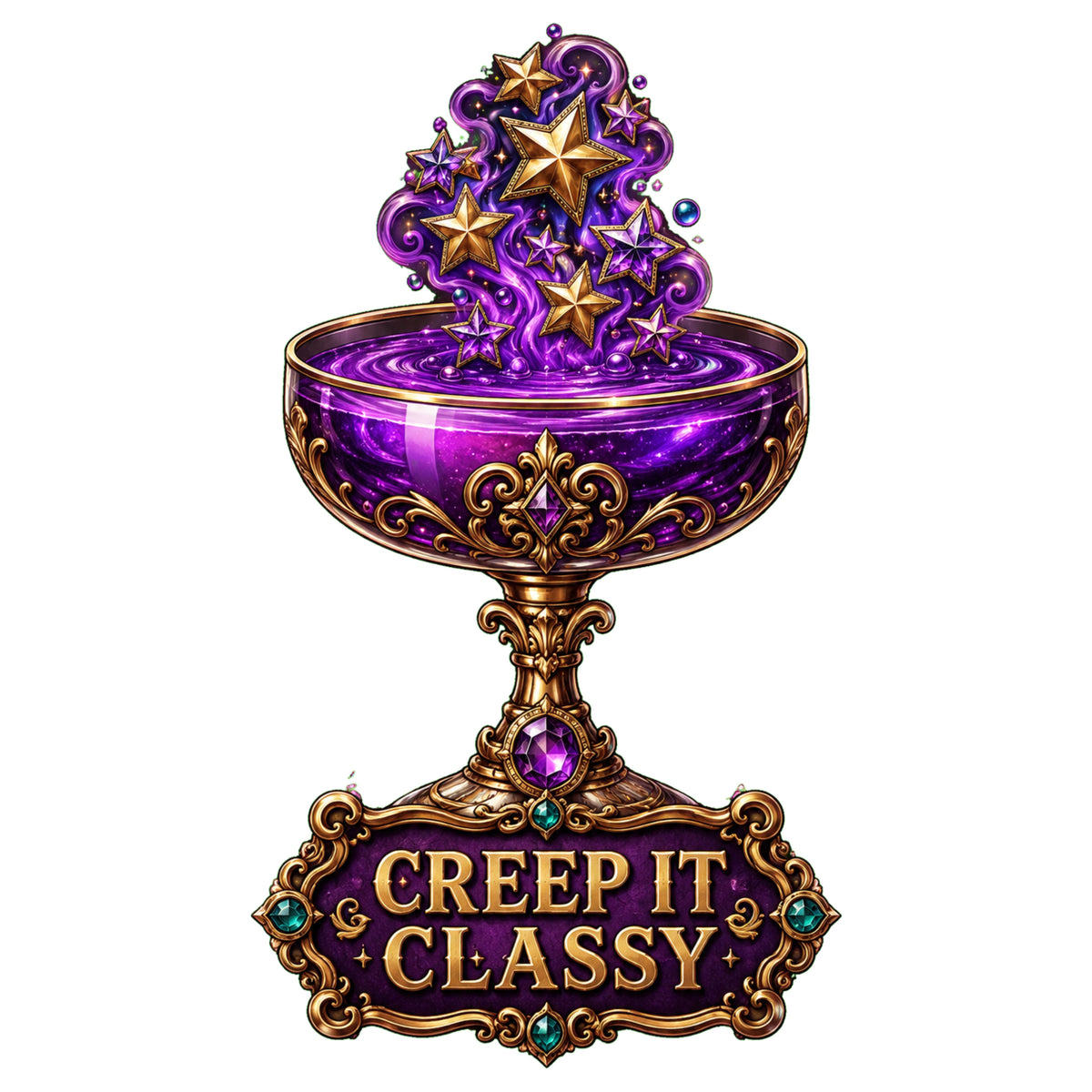Creep It Classy – Limited-Edition Acrylic Cover Minder