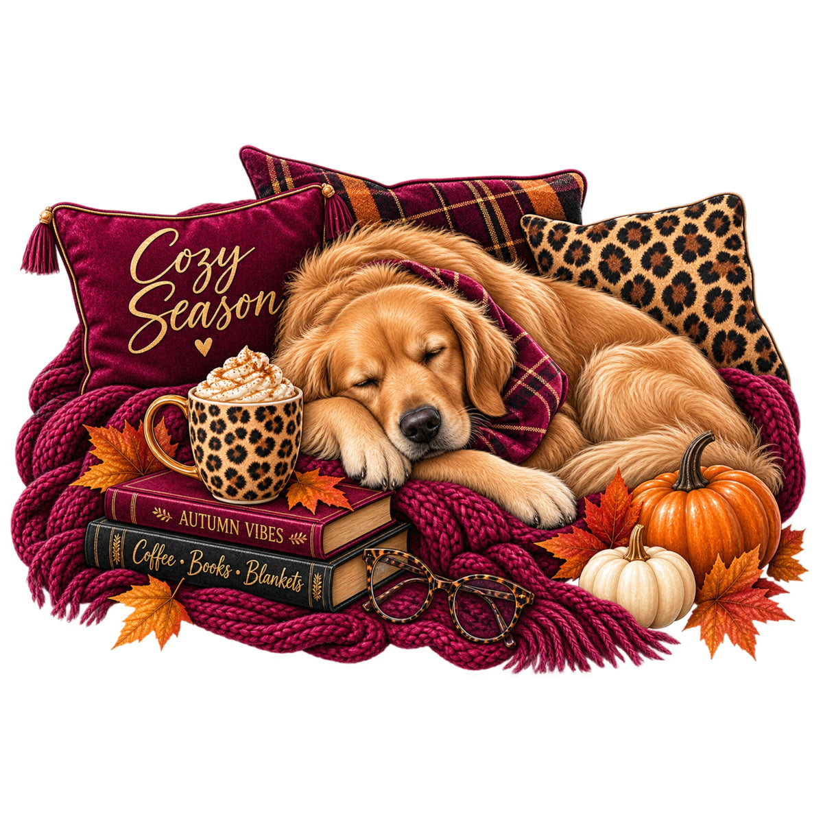 Paws Off, I’m Cozy – Fall Cover Minder