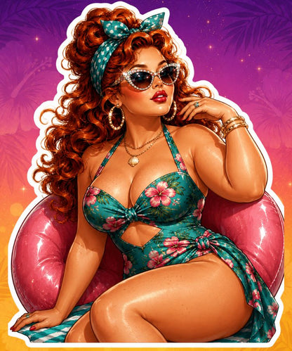 Poolside Muse
