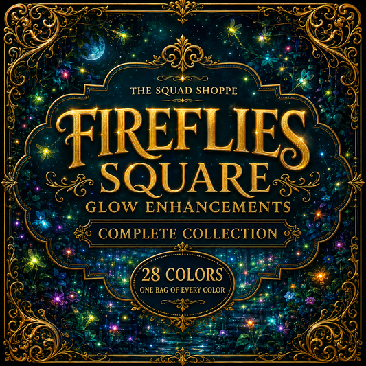 Complete Collection of Fireflies – Squares (28 Colors)