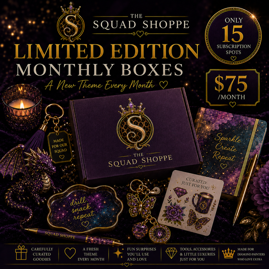 Squad Shoppe – Limited Edition Monthly Boxes - Subscription
