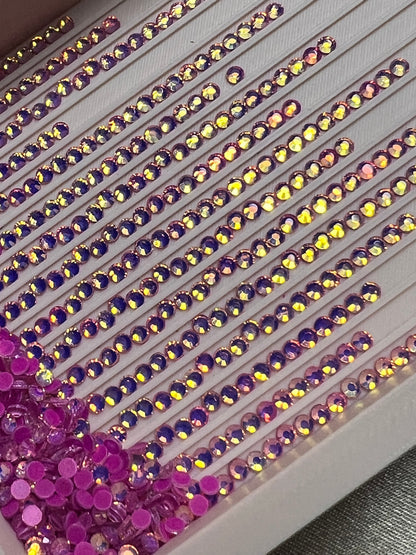 Dark Pink Luminous Opal