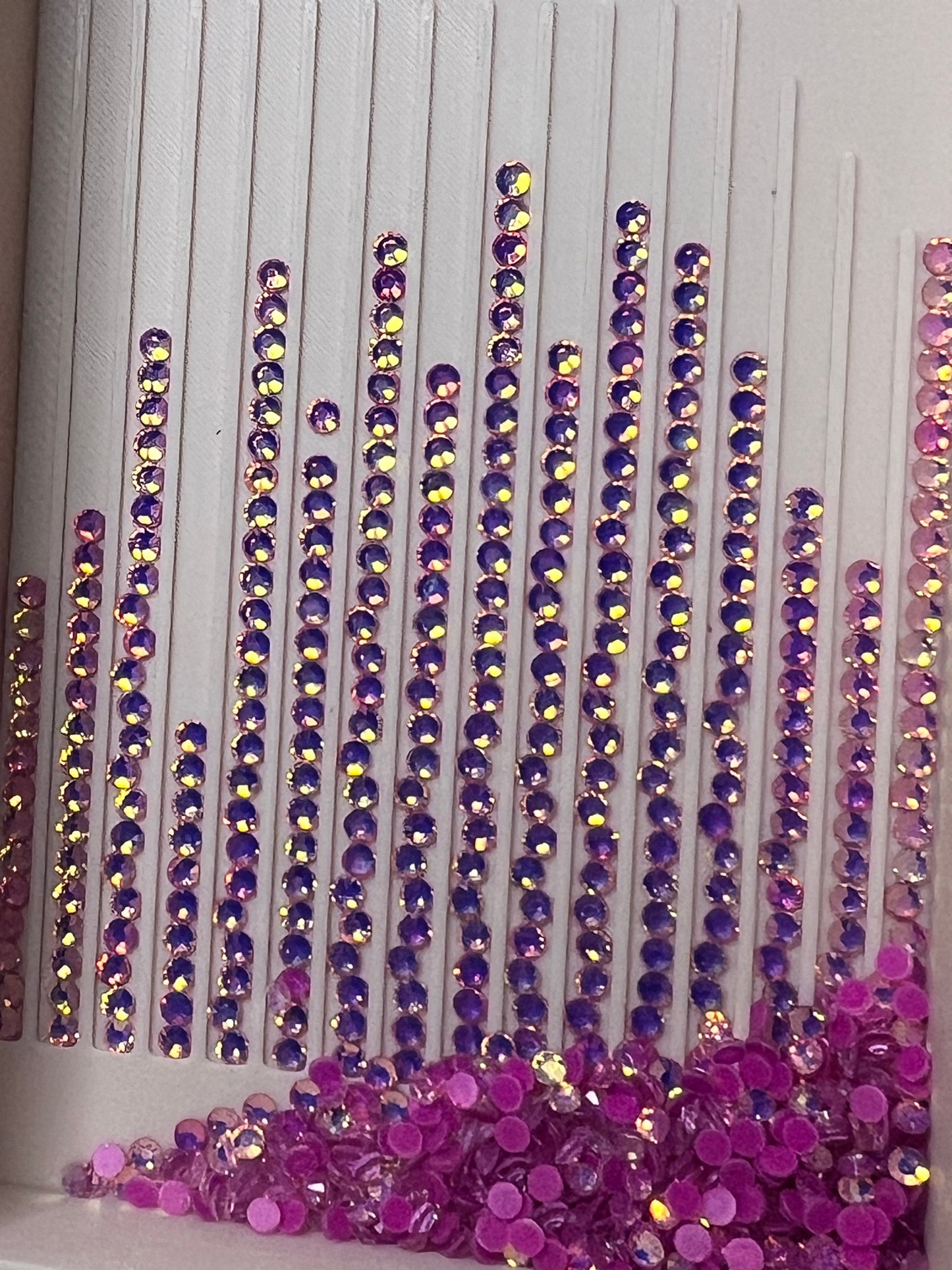 Dark Pink Luminous Opal