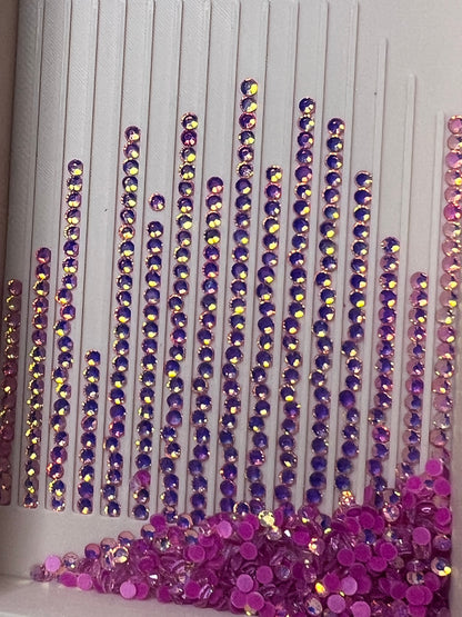 Dark Pink Luminous Opal