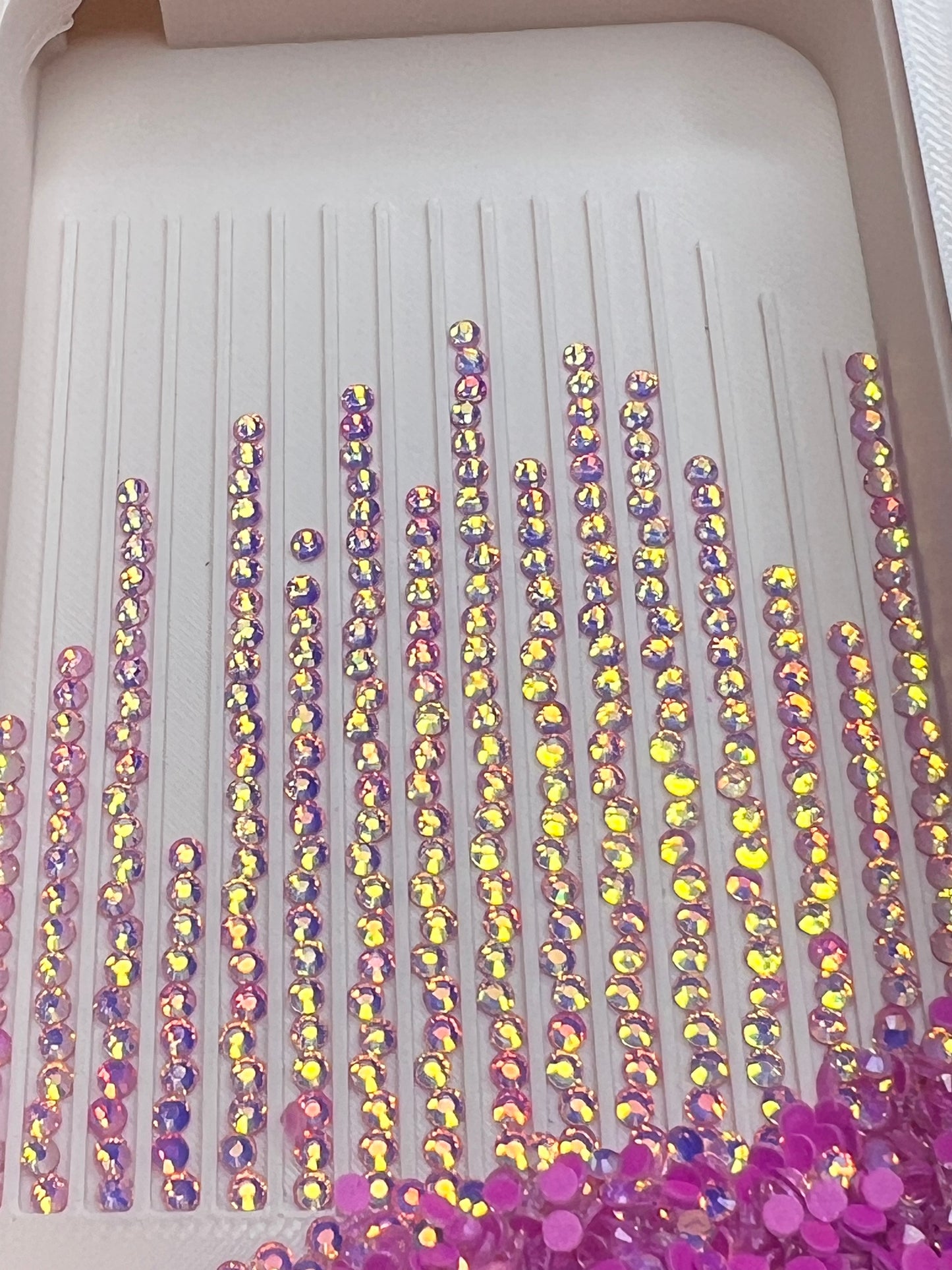 Dark Pink Luminous Opal