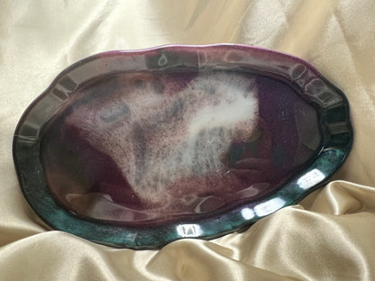 Miranda Made: Elegantly Feral Amethyst Veil • LT-001