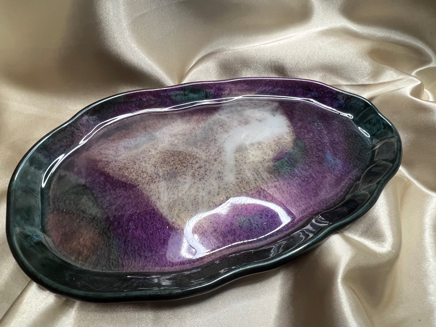Miranda Made: Elegantly Feral Amethyst Veil • LT-001