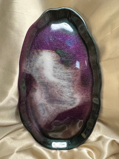 Miranda Made: Elegantly Feral Amethyst Veil • LT-001
