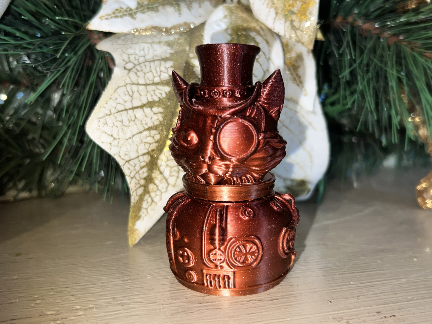 Whisker Von Steamclaw — Overseer of Trash Drill Dignity