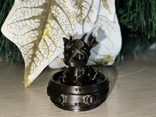 Emberlyn “Ember” Cinderclaw — Dramatic Trash Guardian