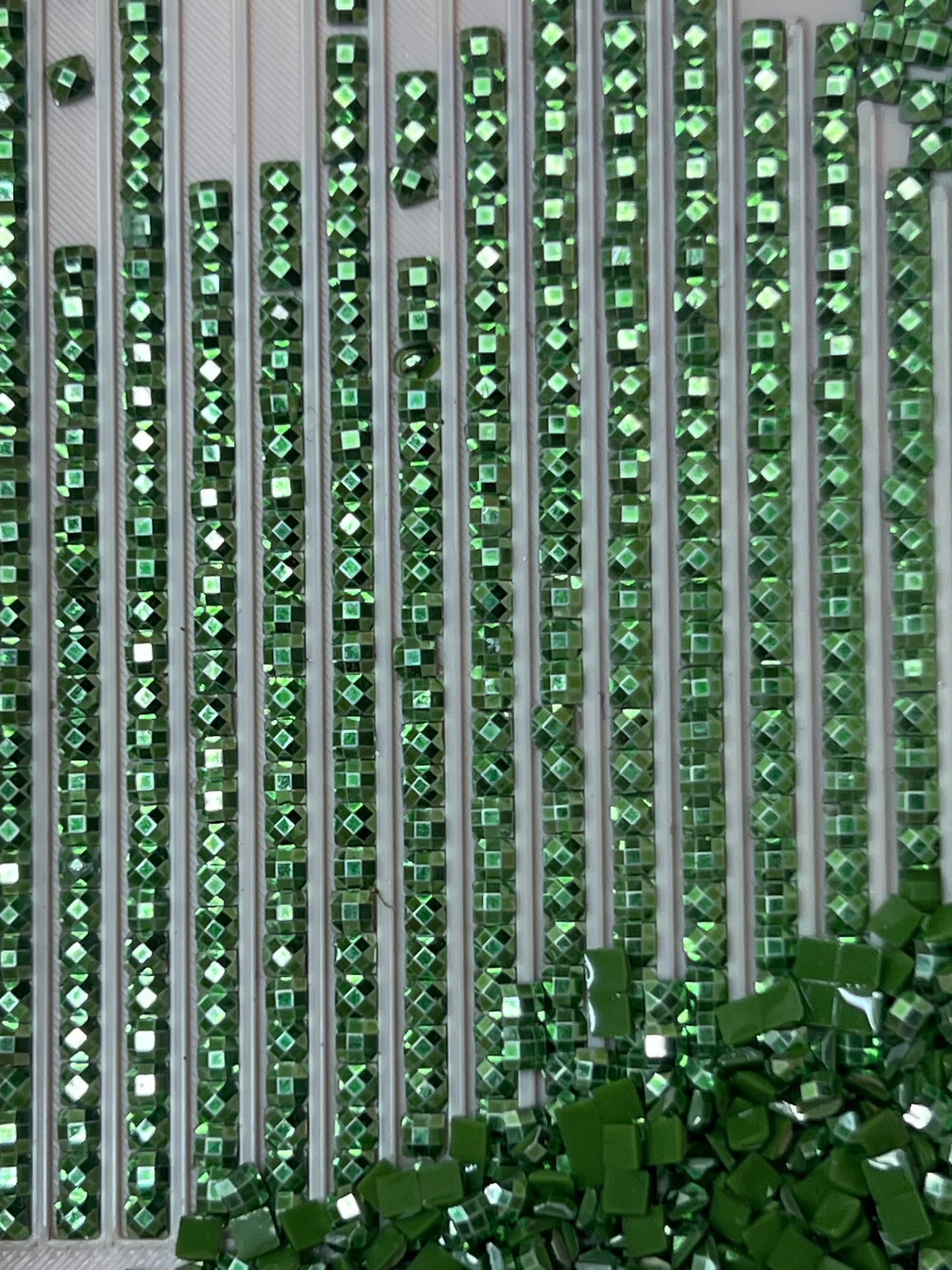 Metal Luxe Square - Emerald