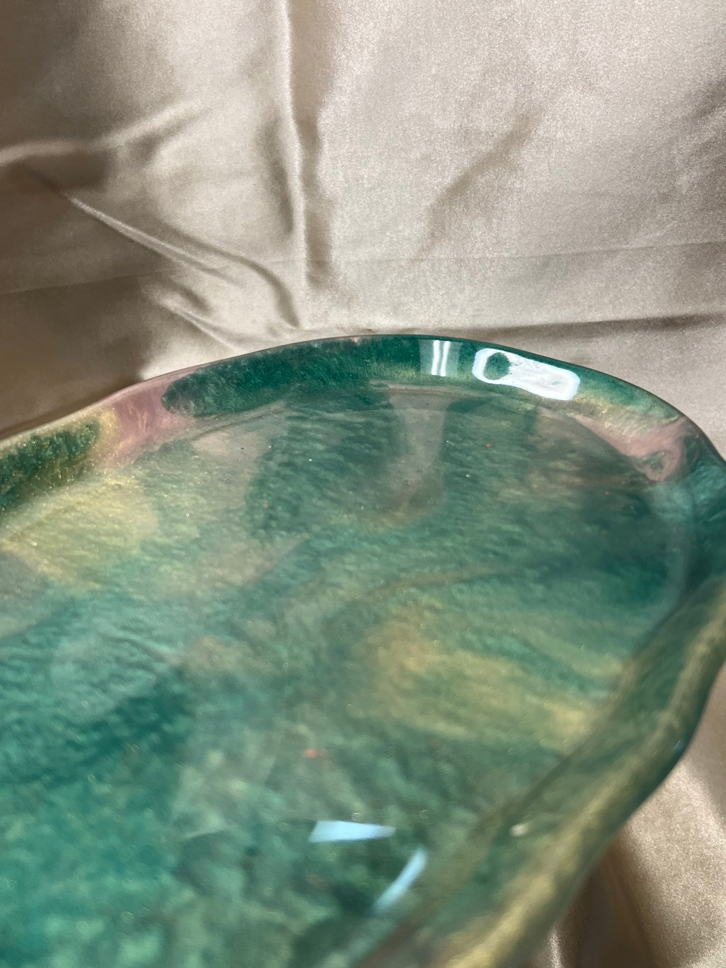 Miranda Made | Whispering Glen | XL Elegantly Feral Trinket Tray