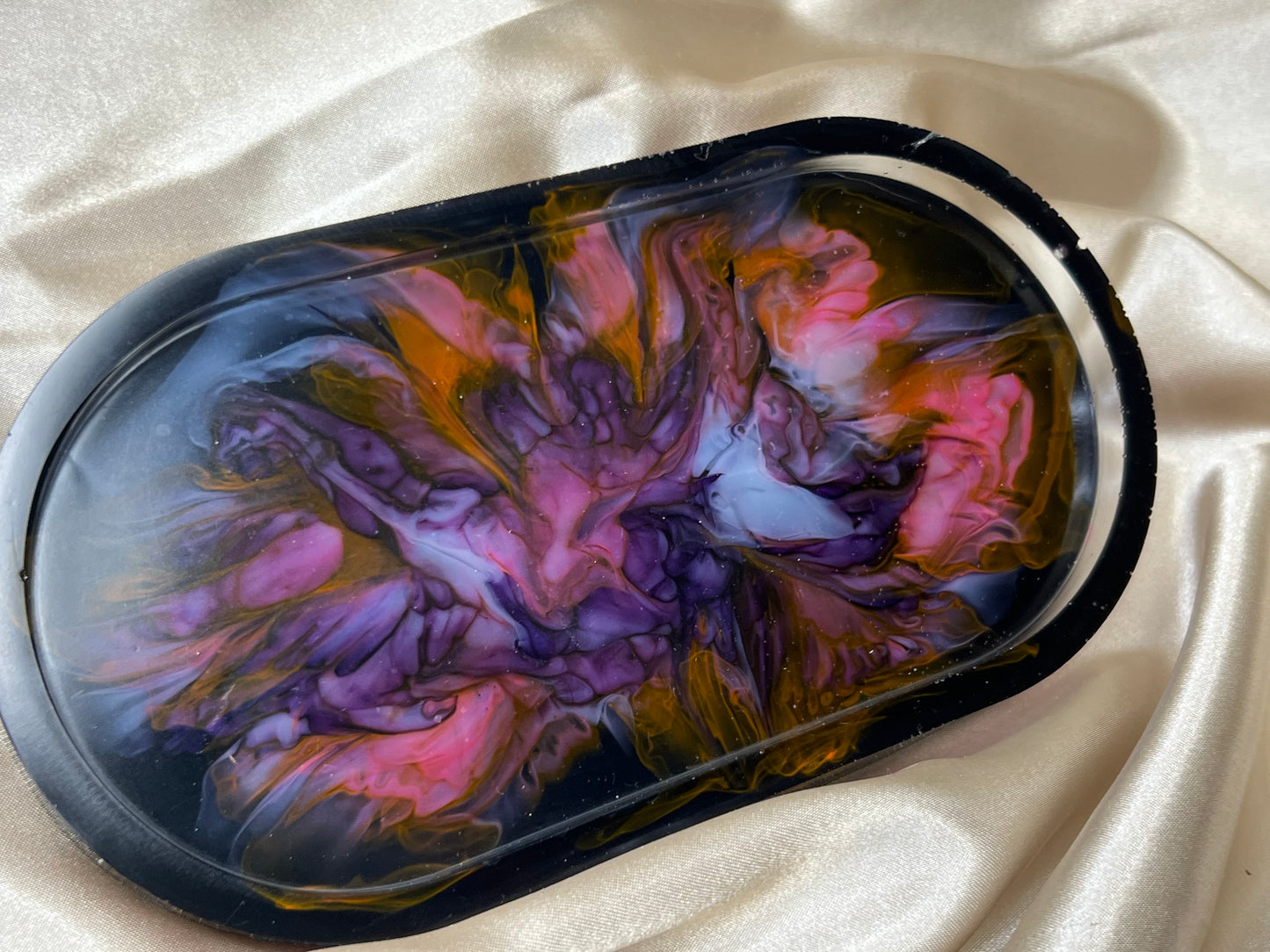 Miranda Made | Twilight Ember | Midnight Bloom Trinket Tray