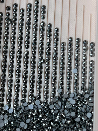 Metal Luxe Round - Sterling Silver