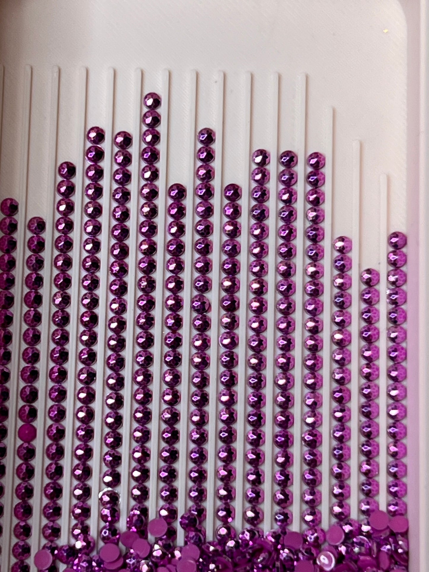 Metal Luxe Round - Amethyst