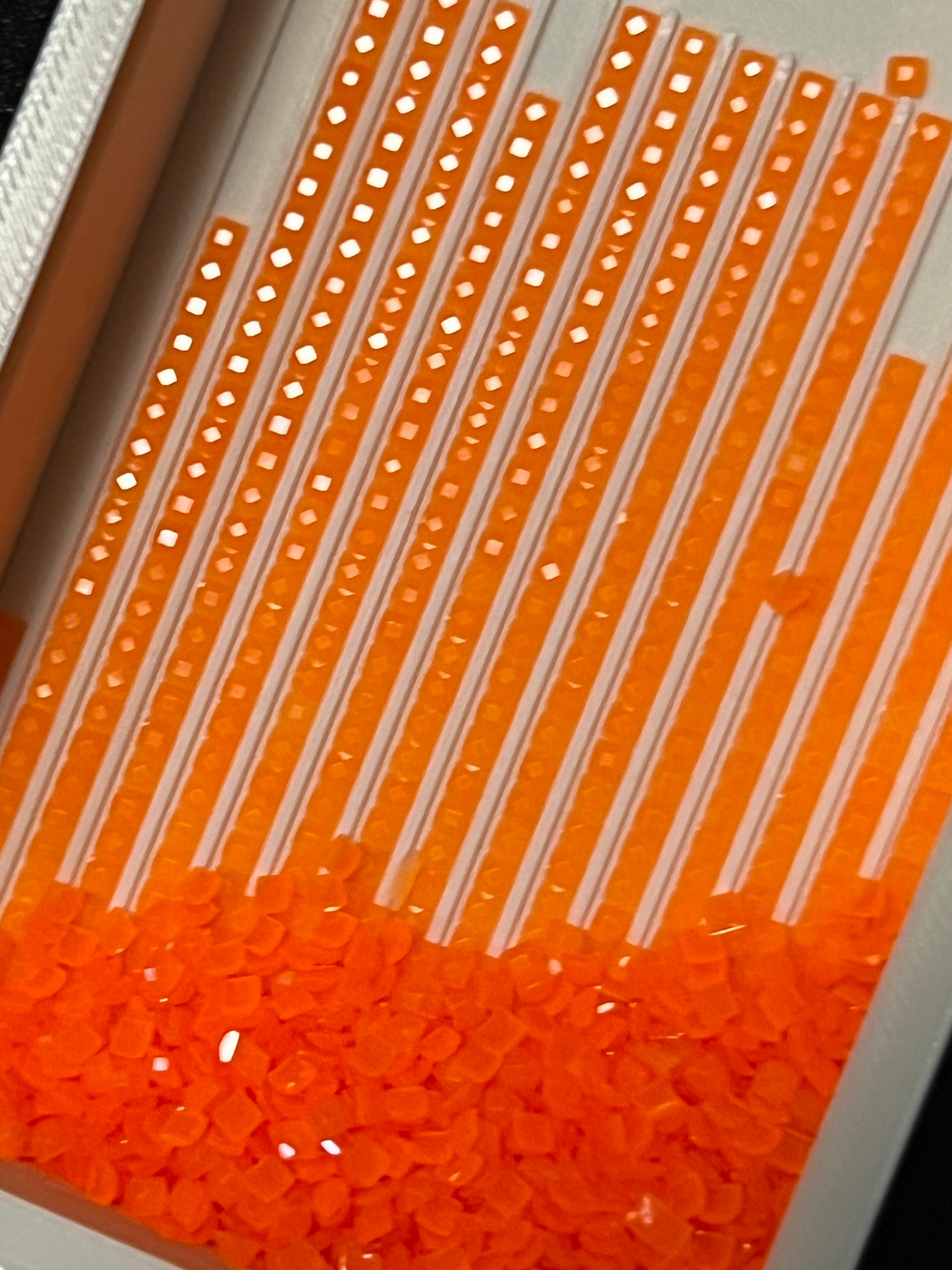 016 – Biohazard Orange | Fireflies Squares
