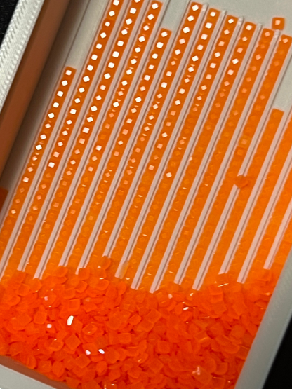 016 – Biohazard Orange | Fireflies Squares