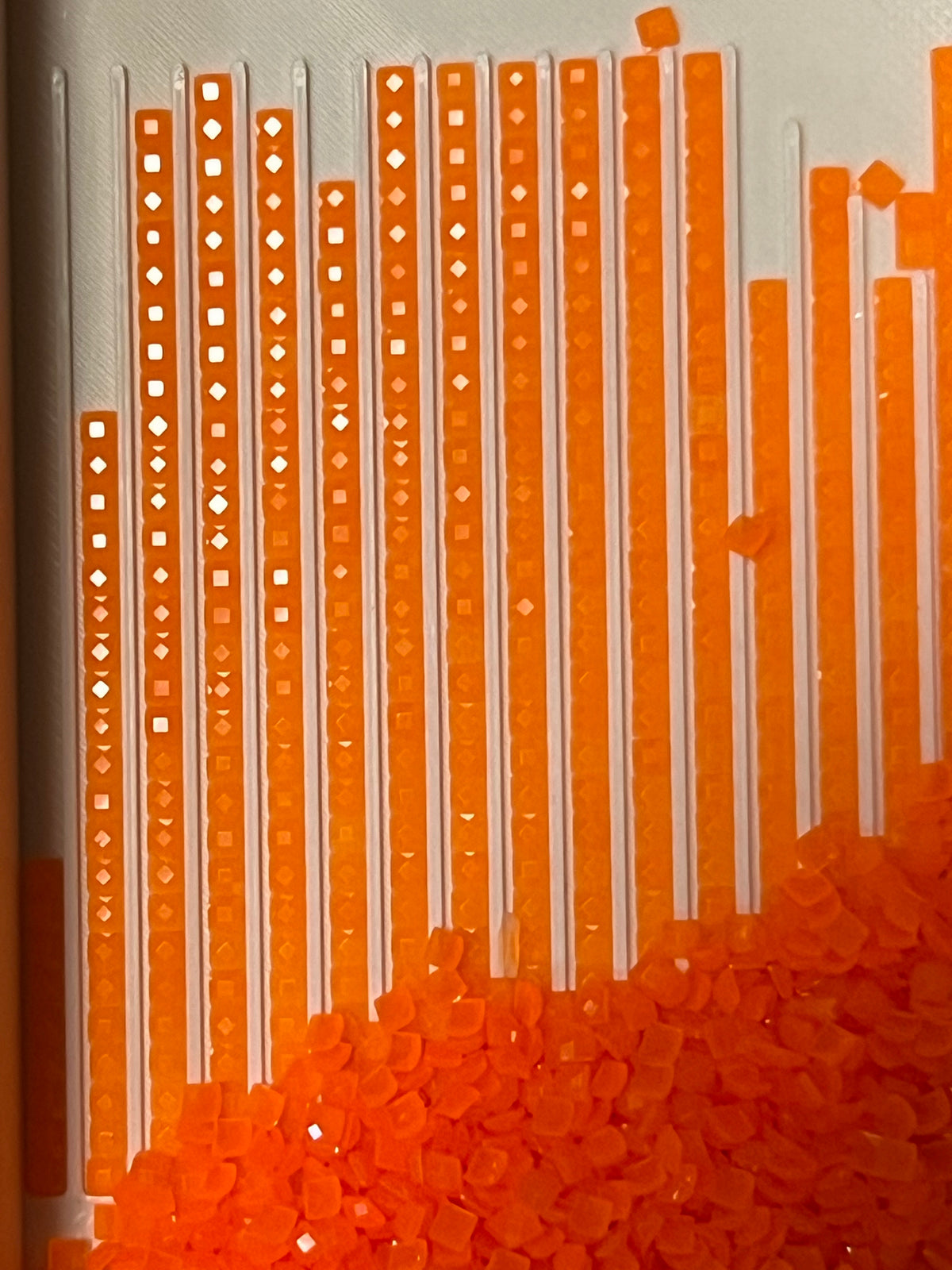 016 – Biohazard Orange | Fireflies Squares