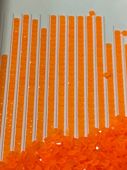 016 – Biohazard Orange | Fireflies Squares
