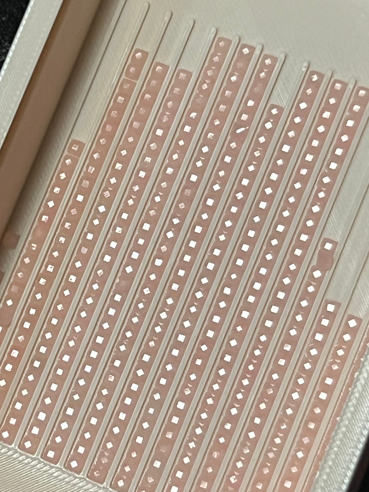 002 – Plumeria Pink | Fireflies Squares