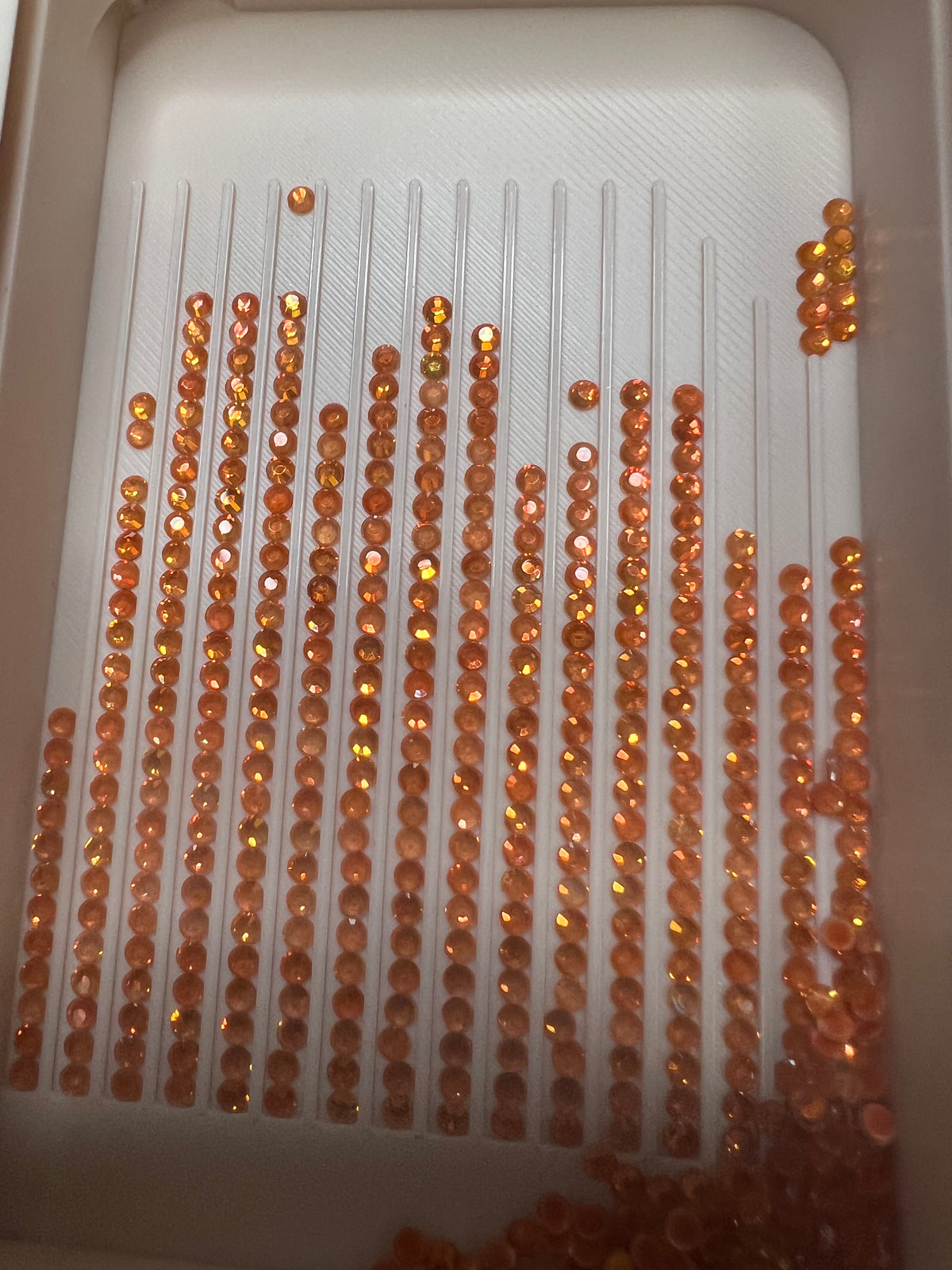 Celestial Radiance – Orange Mocha Opal