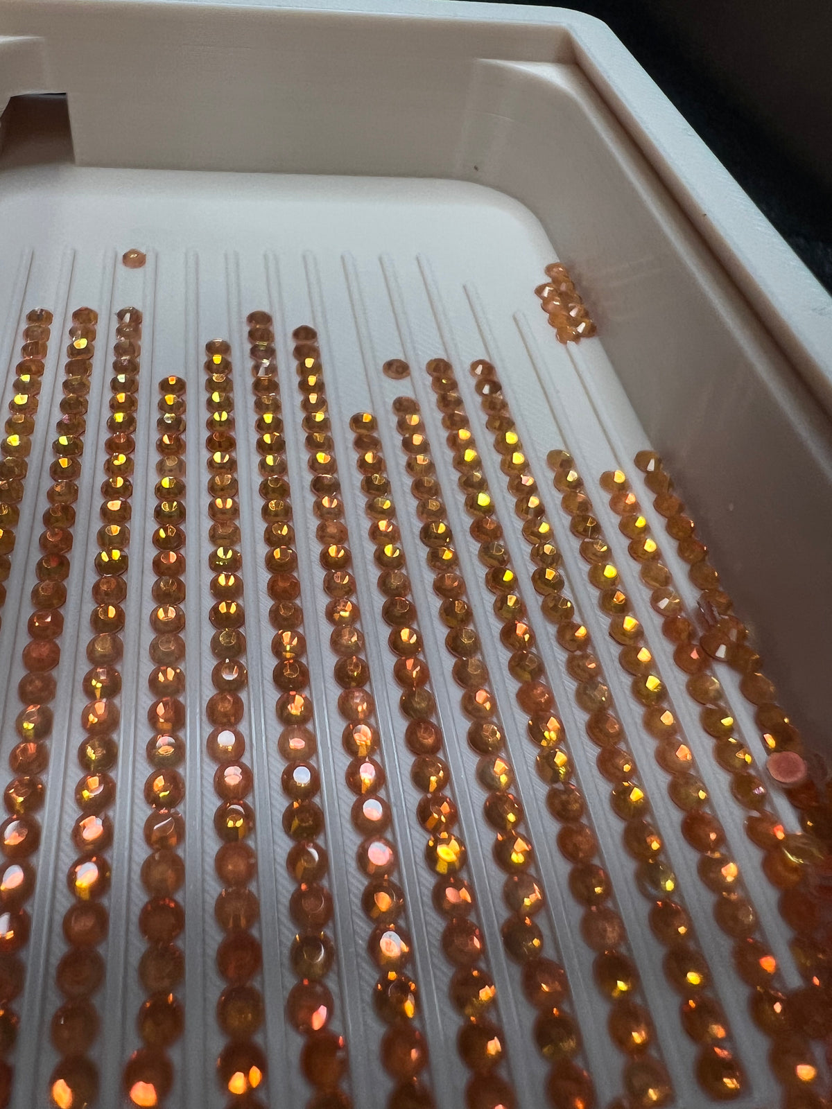 Celestial Radiance – Orange Mocha Opal