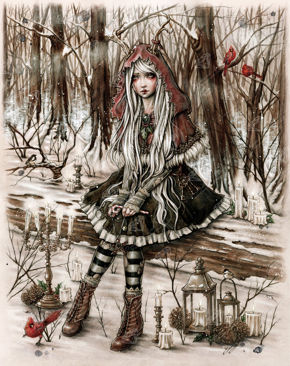 Once Upon A Time in Yule - Enys Guerrero - Diamond Art Club