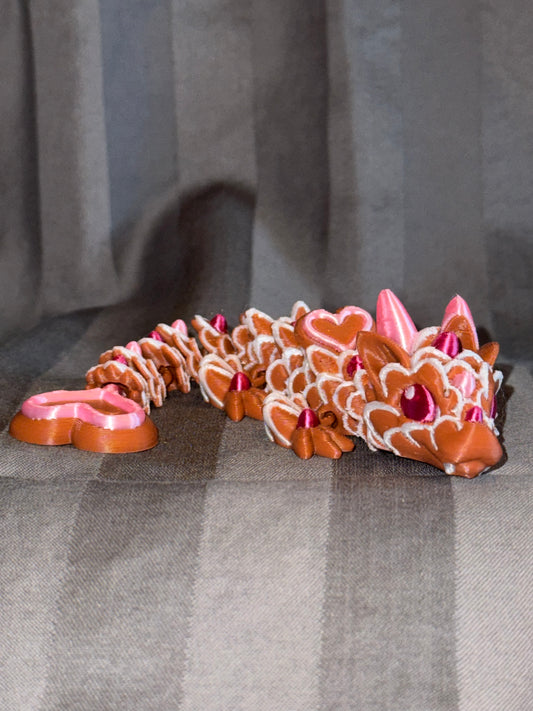 ✨ Sweetheart Cookie Dragon — Straw Topper