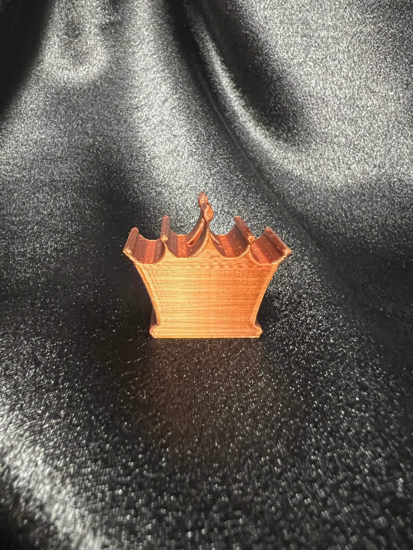 Crowned & Chaotic — Straw Topper
