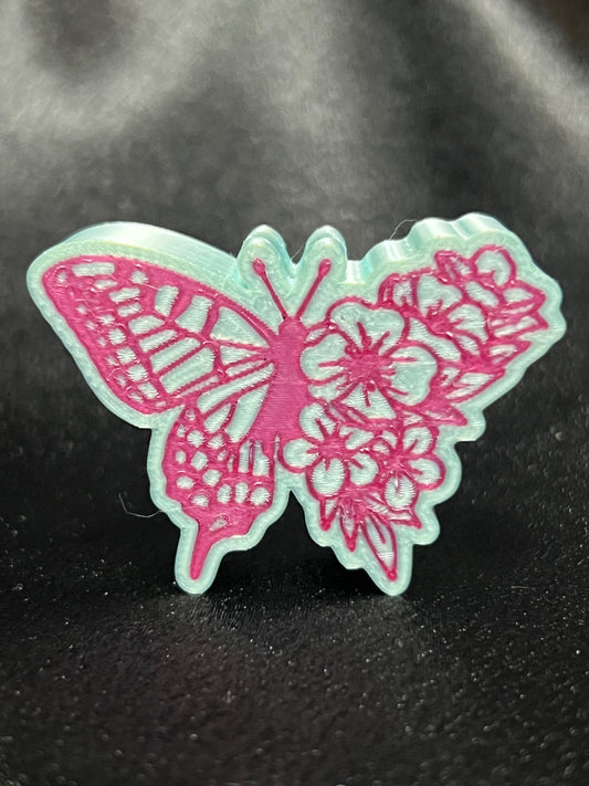 Flutter & Bloom — Straw Topper