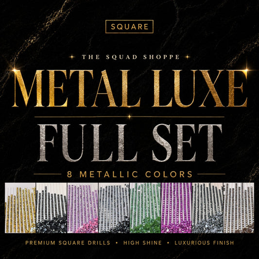 Metal Luxe Square Drills - Full Set (8 Colors)