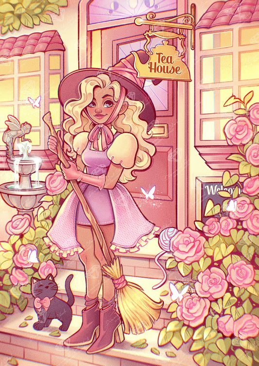 Witch's Tea House - MrsbutterD - Diamond Art Club